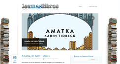 Desktop Screenshot of leemaslibros.com